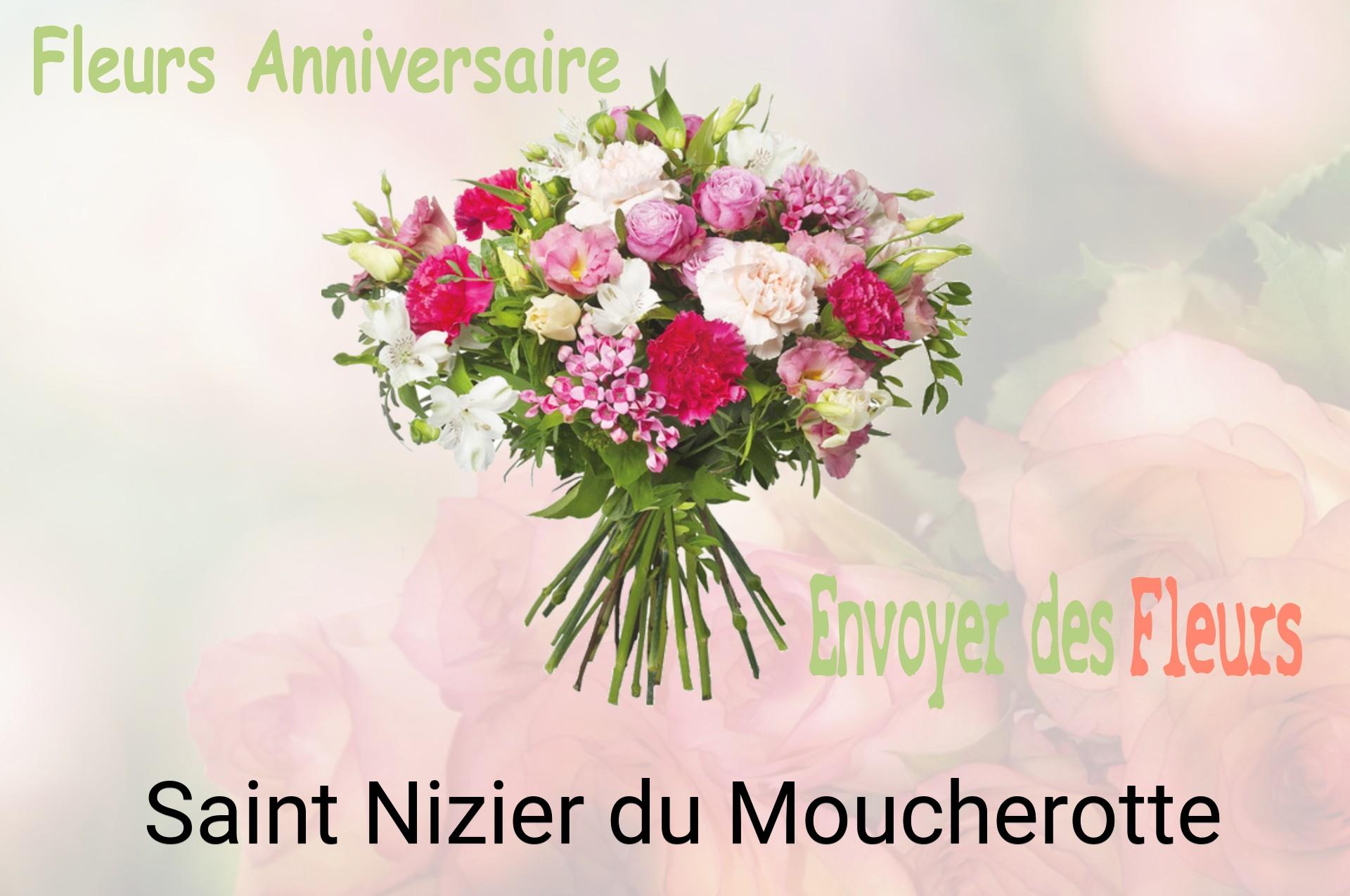 Bouquet de fleurs d’anniversaire livré à Saint-Nizier-du-Moucherotte
